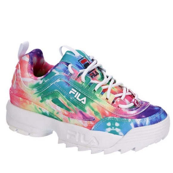 Fila Shoes - BRAND NEW TIE DYE FILA WOMENS DISRUPTOR II PREMIUM
